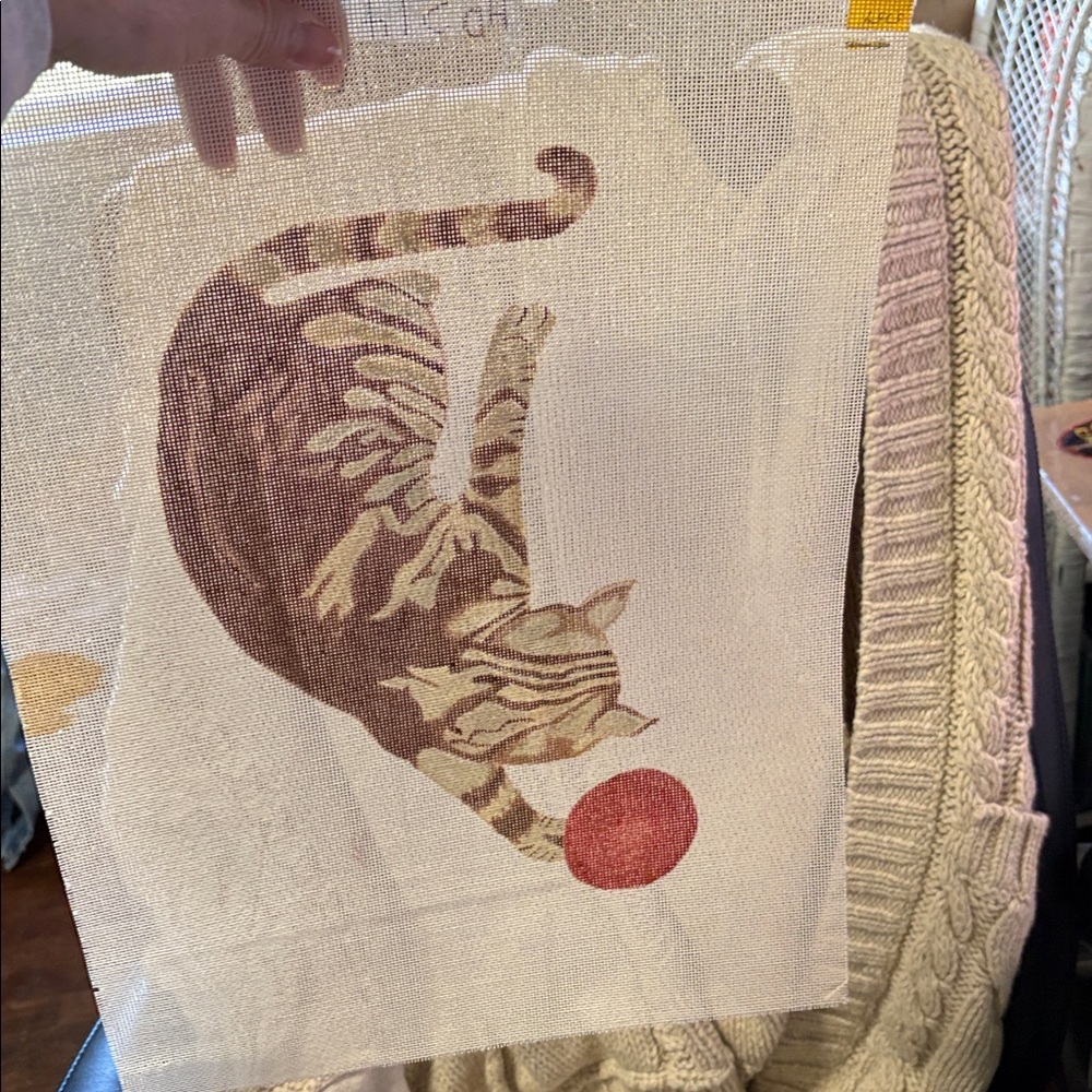 Vintage canvas for stitch or needle - Picture 4 of 4